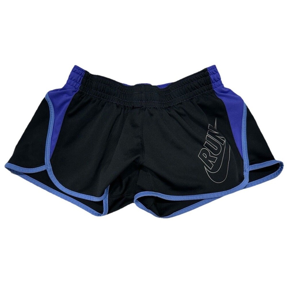 Nike Dri-Fit Running Short Women's Black Purple New with Tags XS